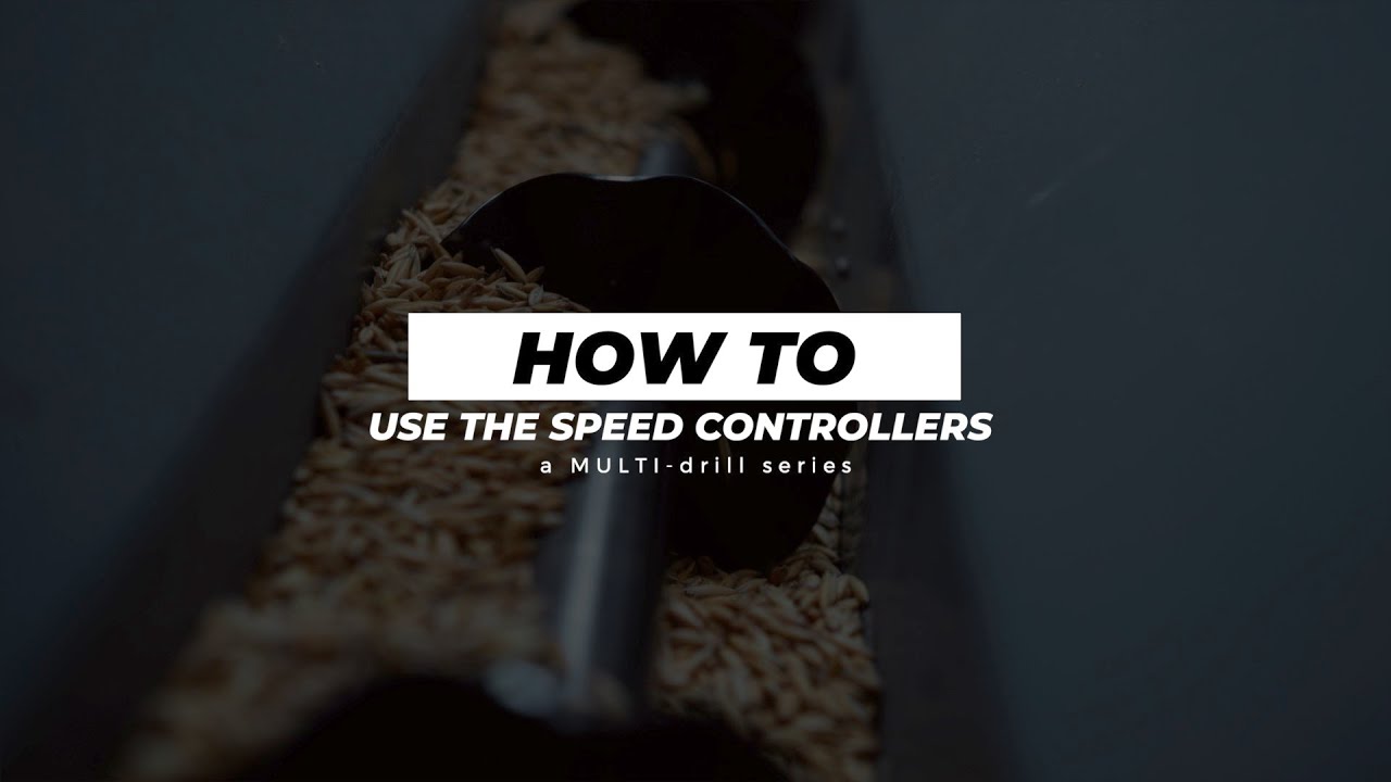 Use the Speed Controllers on a MULTI-drill